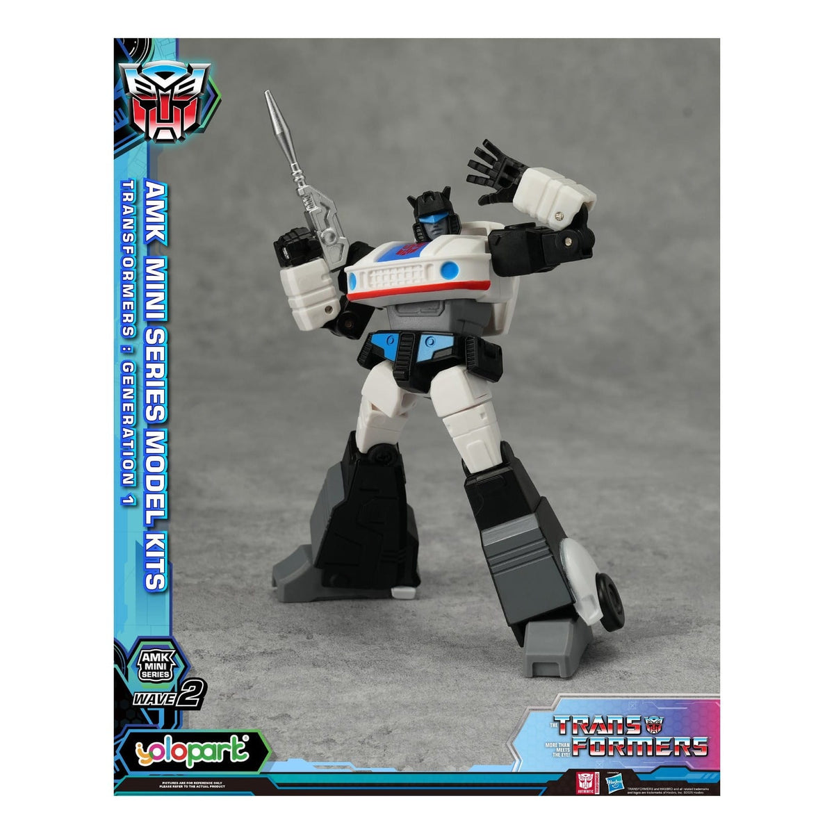 YOLOPARK Transformers G1 AMK Mini Series Wave 2 Prowl Model Kit 11cm 4897131753167