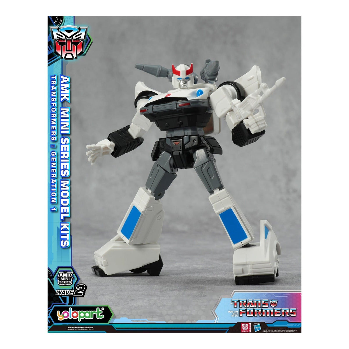 YOLOPARK Transformers G1 AMK Mini Series Wave 2 Prowl Model Kit 11cm 4897131753167