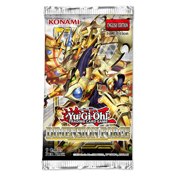 Yu-Gi-Oh! - Dimension Force Booster Pack 4012927943373