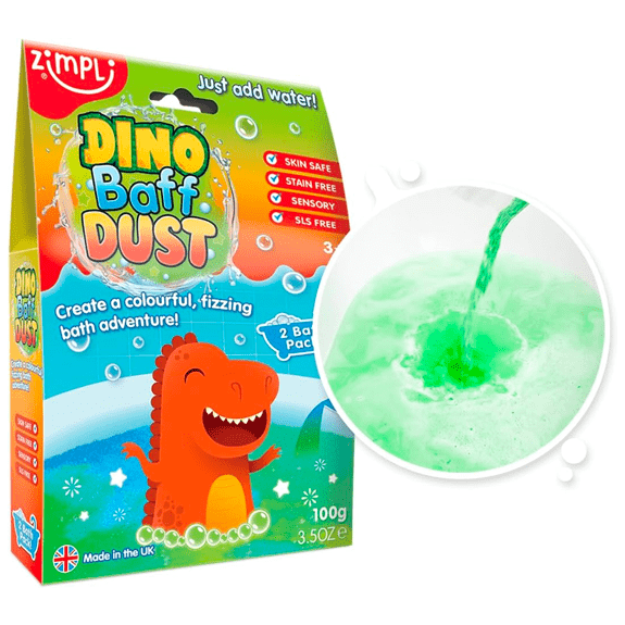 Zimpli Kids Dino Baff Dust 2 Pack 913974027702