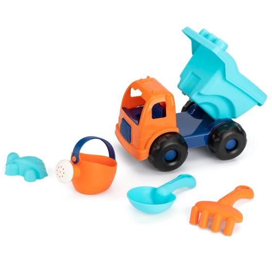 5 Piece Yello Beach Truck Set 5031470248352