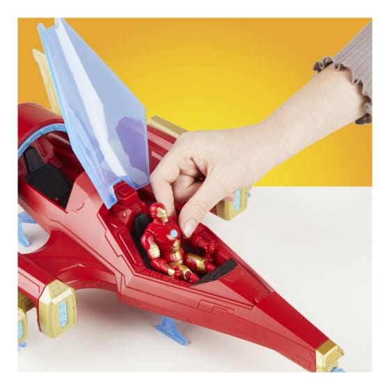 Avengers - Epic Hero Series Iron Man Repulsor Blast Battle Jet 5010996230867