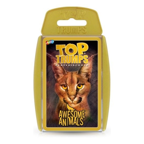 Awesome Animals - Top Trumps Card Game 5036905044066