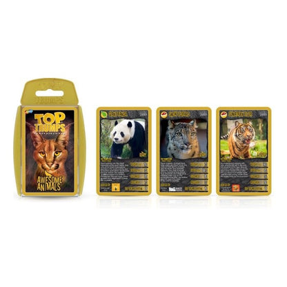 Awesome Animals - Top Trumps Card Game 5036905044066