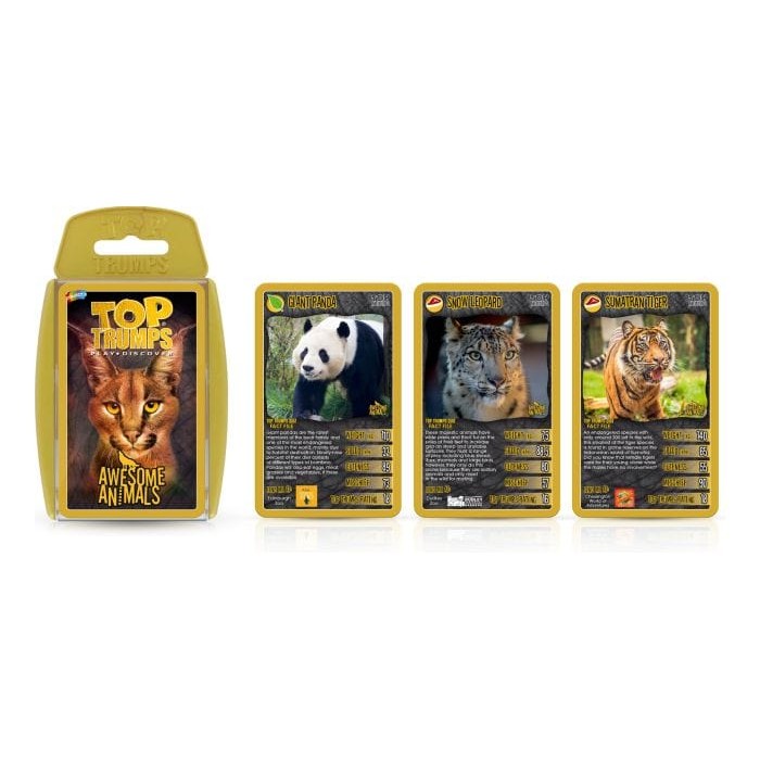Awesome Animals - Top Trumps Card Game 5036905044066