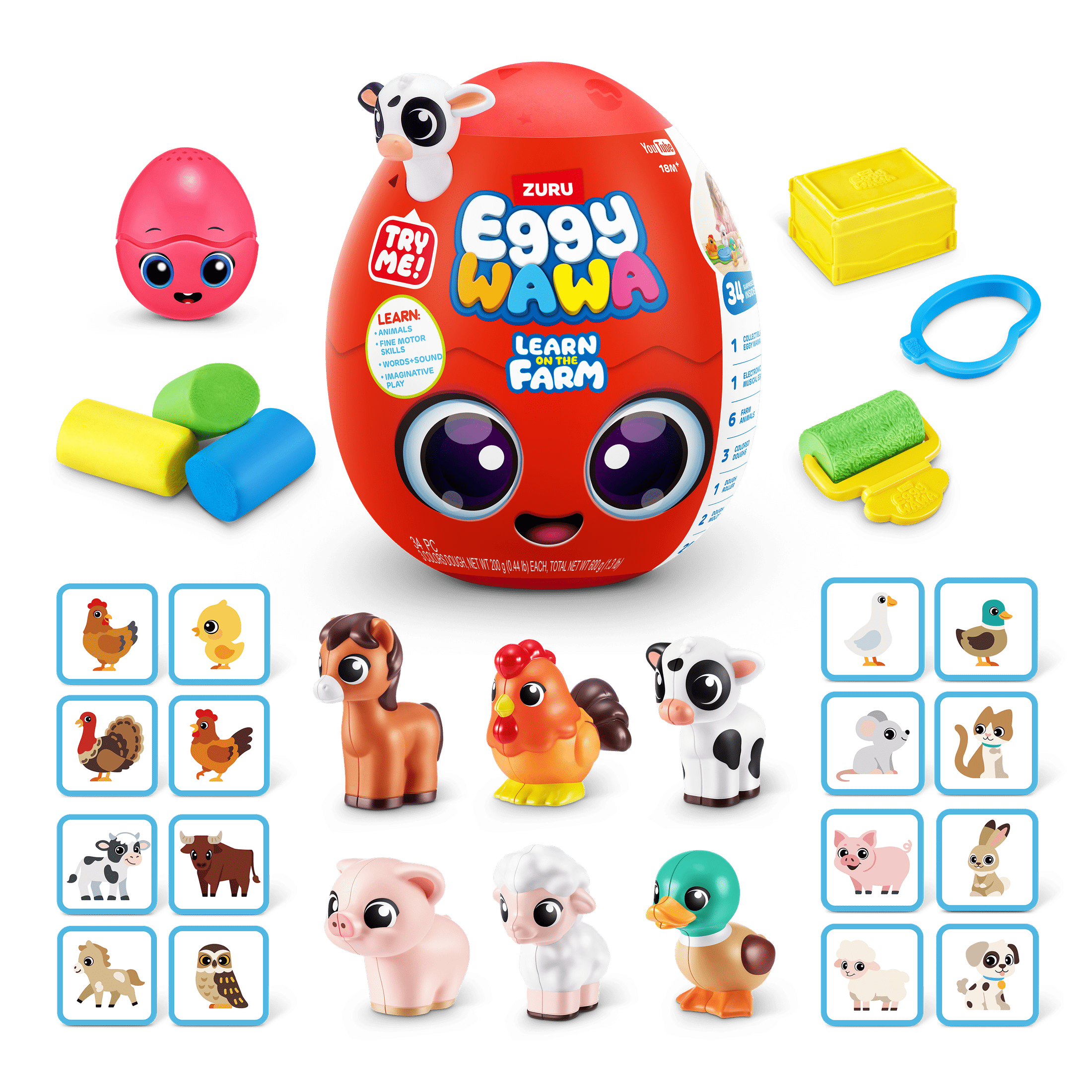 Eggywawa Farm Animals Surprise Egg S1 193052064936