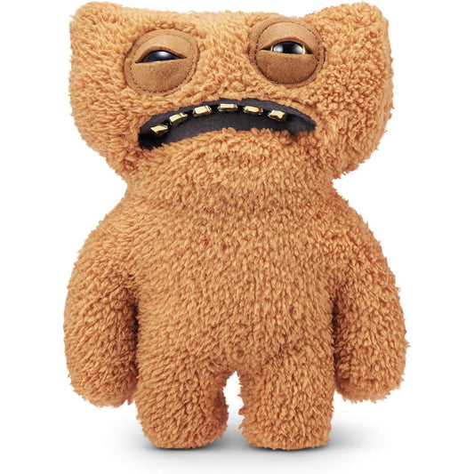Fuggler 9" Soft Plush Toy Gold Fuggs - Gnawing Terror -Teeth 193052074416