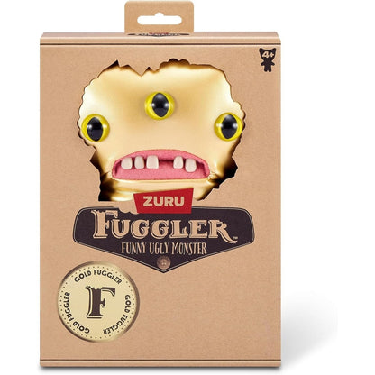 Fuggler 9" Soft Plush Toy Gold Fuggs - Reeko - All over Gold 193052074355