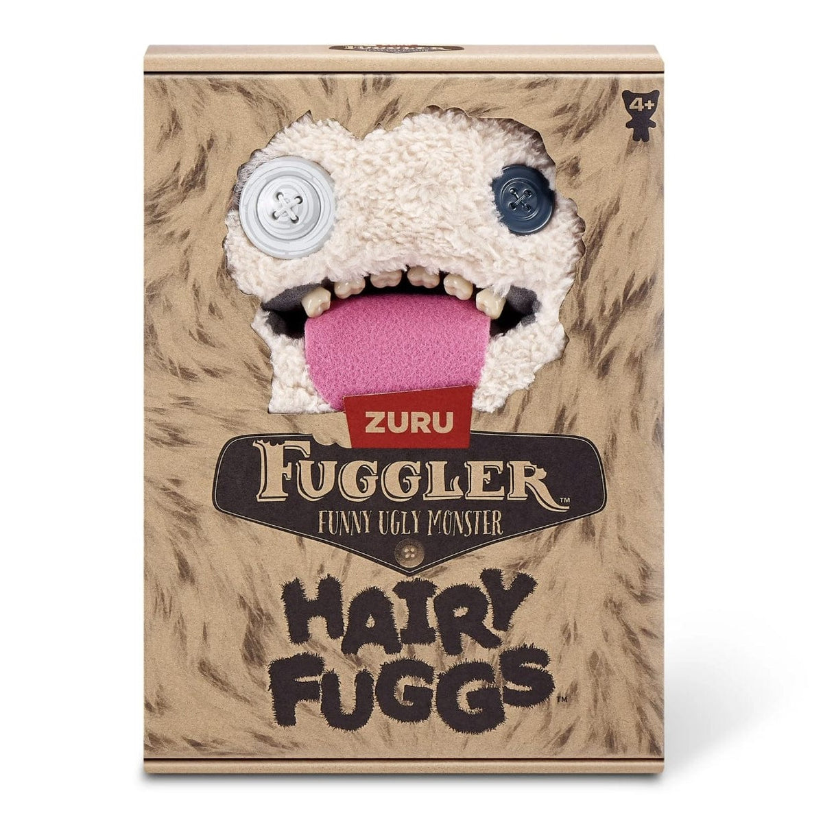 Fuggler 9" Soft Plush Toy Hairy Fuggs - Oogah Boogah Balding