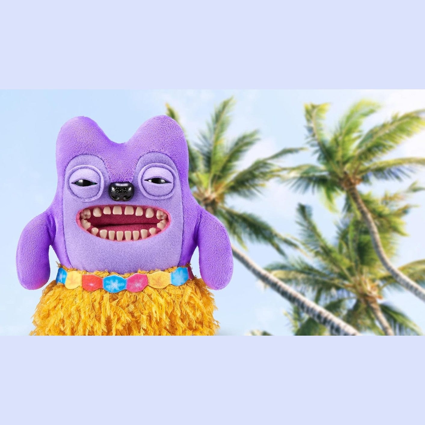 Fuggler 9" Soft Plush Toy Vacay Vibes - Greedy Grinner 193052074768