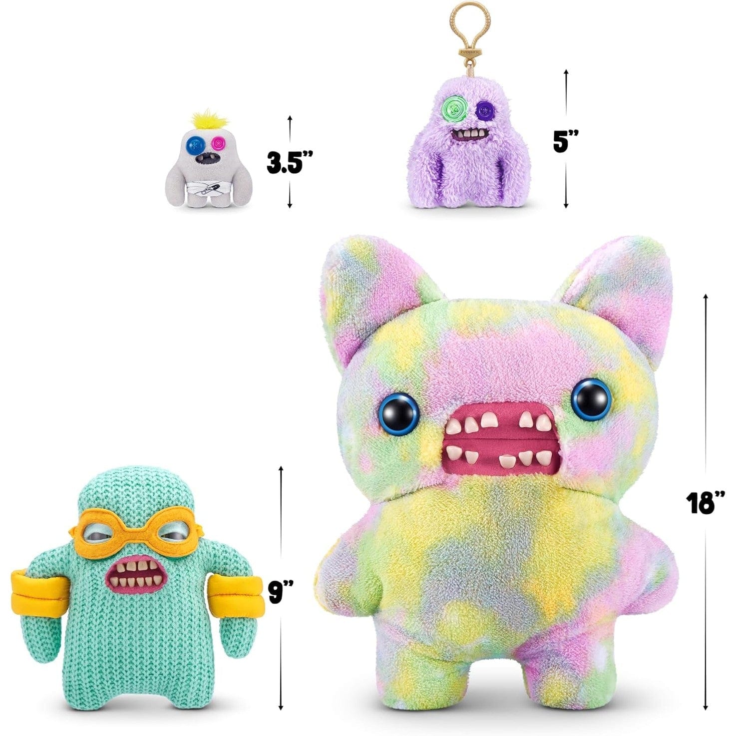 Fuggler 9" Soft Plush Toy Vacay Vibes - Mr Needles 193052074706