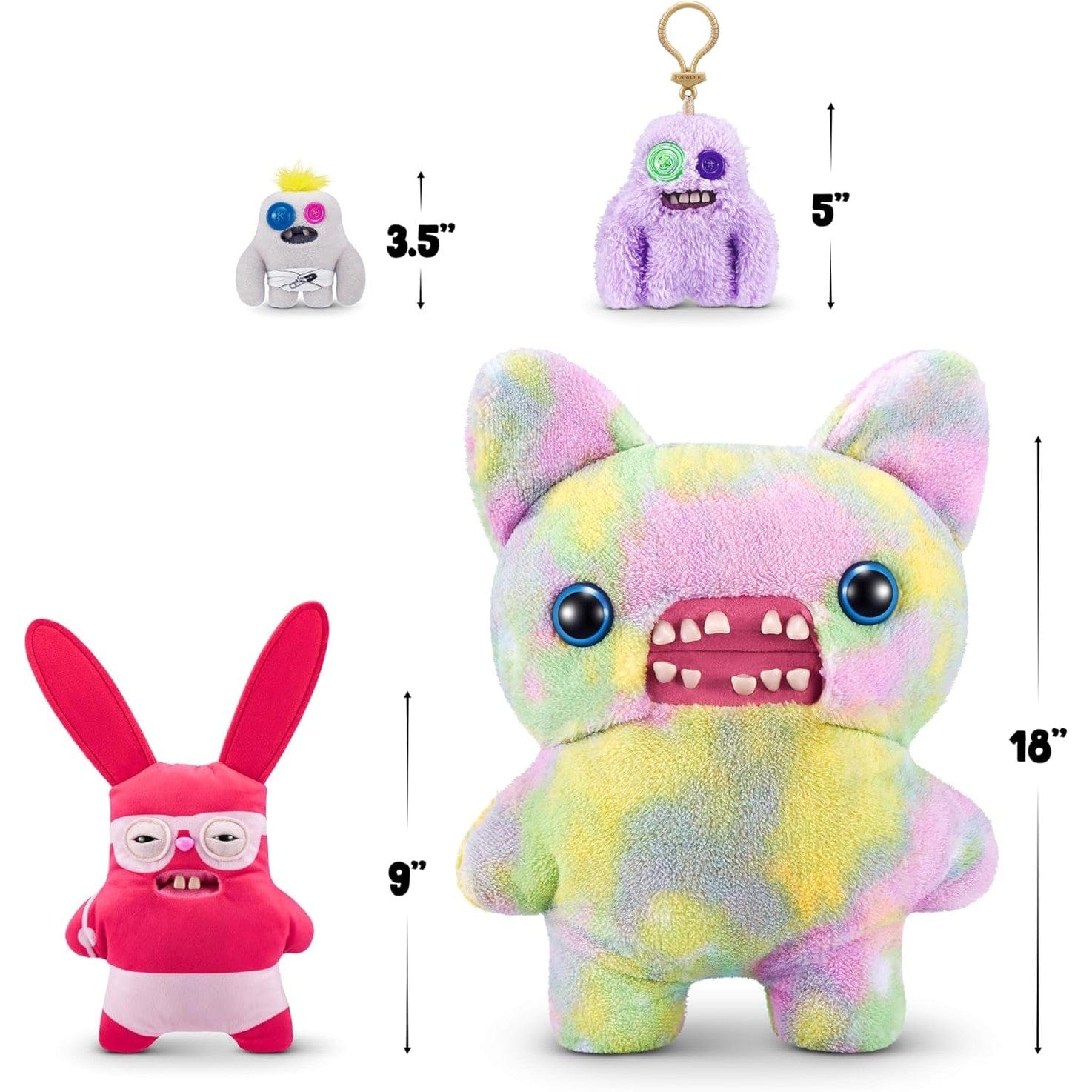 Fuggler 9" Soft Plush Toy Vacay Vibes - Rabid Rabbit 193052074713