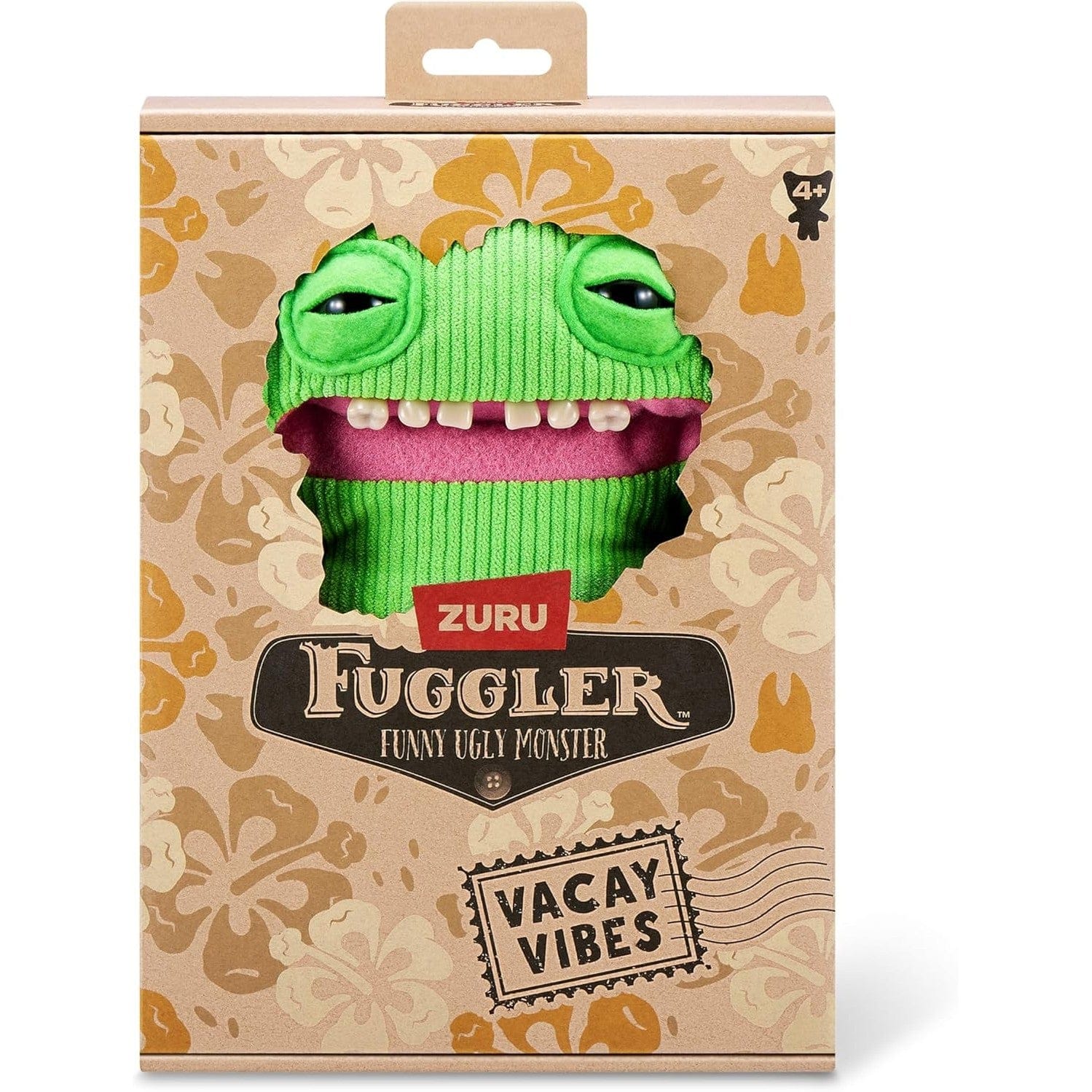 Fuggler 9" Soft Plush Toy Vacay Vibes - Smiley O Riley 193052074751