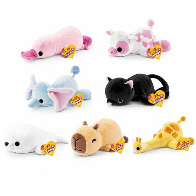 Hug A Lumps - Fuzzy Weighted Plush - Baby (0.23kg/0.5lbs) - Choose your Fuzzy Plush