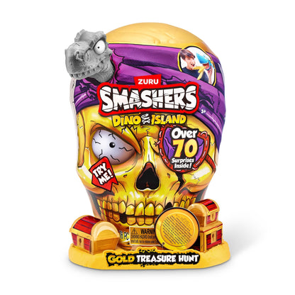 J! Smashers Dino Island S1 Gold Treasure Hunt 193052064356