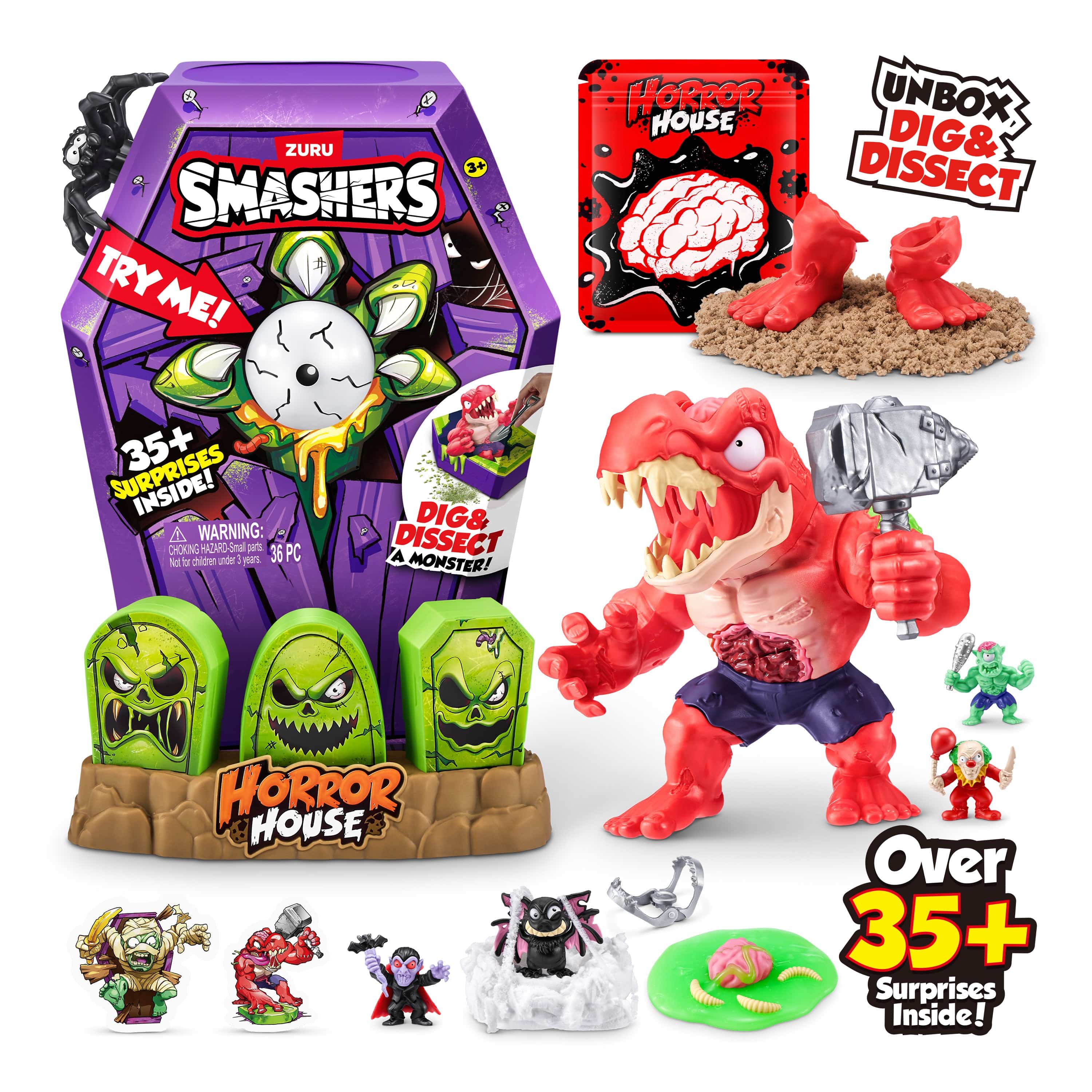 J! Smashers Horror House S1 Large House 193052064325