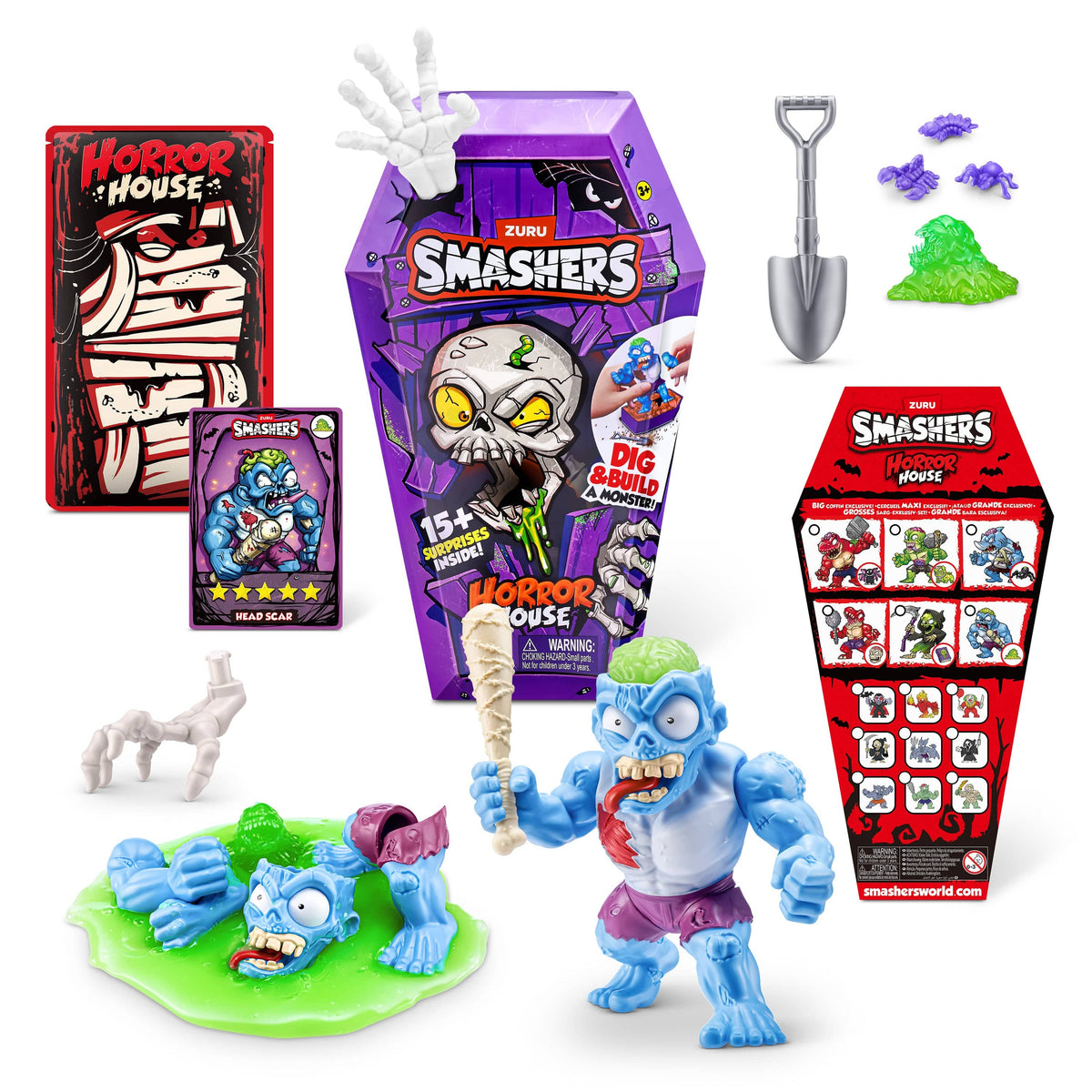 J! Smashers Horror House S1 Medium House 193052064332