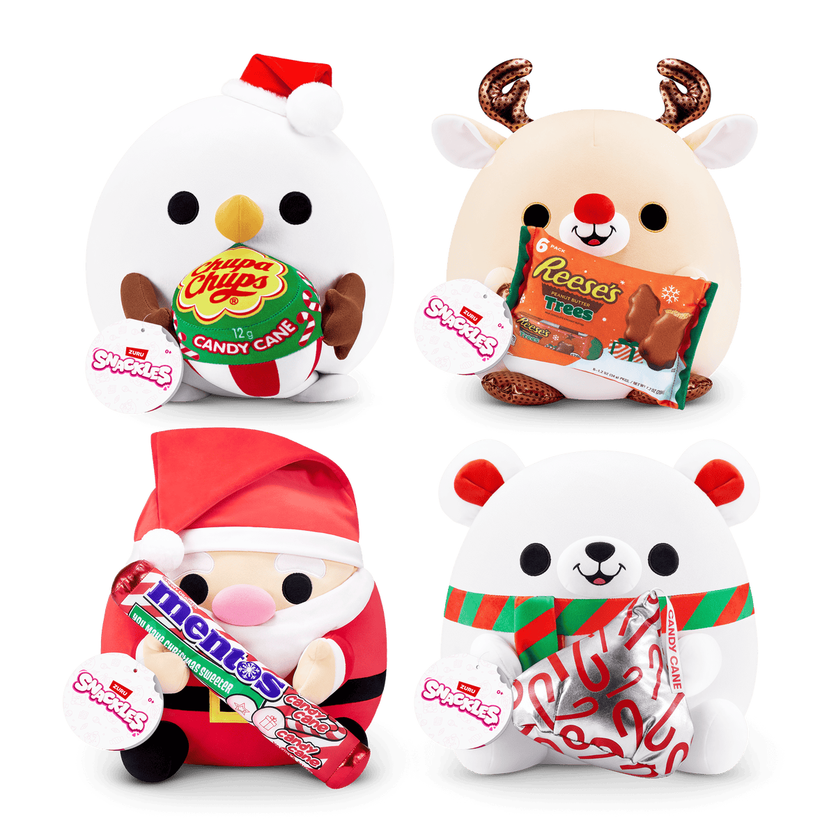 J! Snackles Christmas 14in Plush S1 193052069955