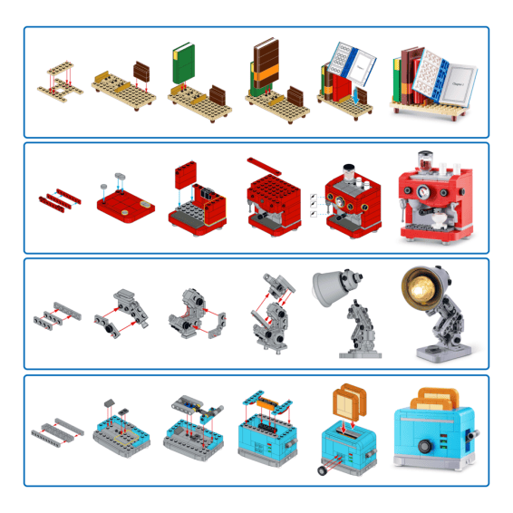 MAX - Build More Premium Home Building Bricks Collection 193052092724