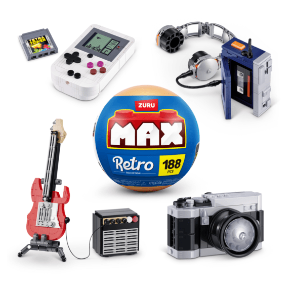 MAX - Build More Premium Retro S2 Building Bricks Collection 7019305208913