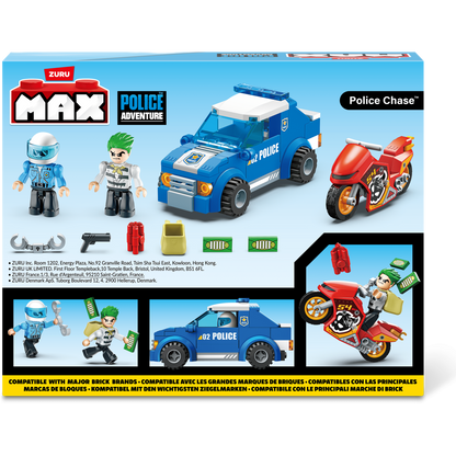 Max Max City S1 121 Piece Brick Box Playset 193052063670
