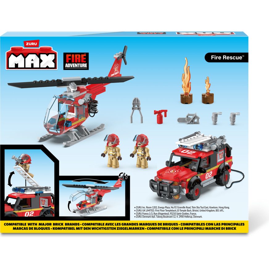 Max Max City S1 245 Piece Brick Box Playset 193052063694