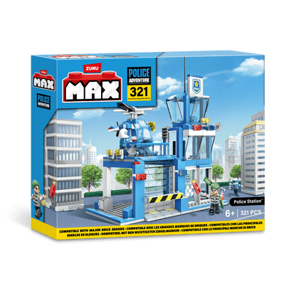 Max Max City S1 318 Piece Brick Box Playset 193052063663