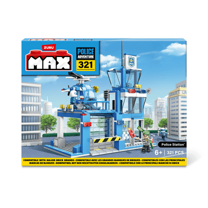 Max Max City S1 318 Piece Brick Box Playset 193052063663