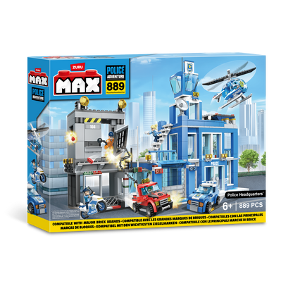 Max Max City S1 870 Piece Brick Box Playset 193052063656