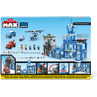 Max Max City S1 870 Piece Brick Box Playset 193052063656