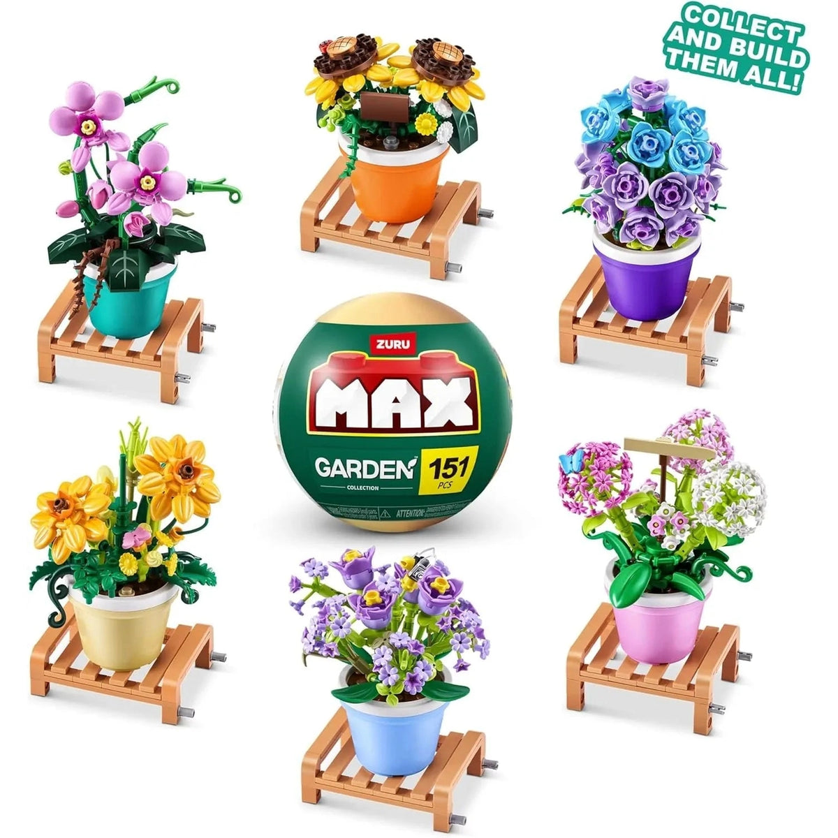 Max - Premium Garden Building Bricks Collection