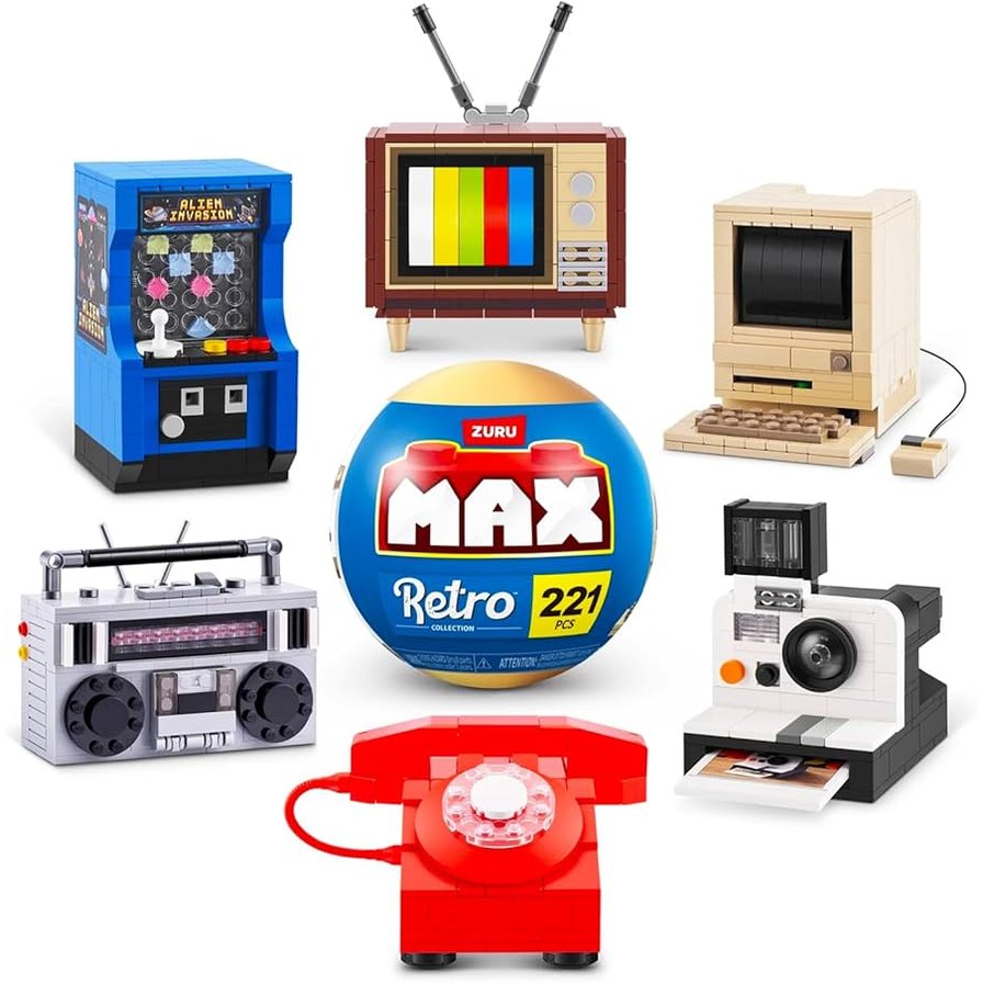 Max - Premium Retro Building Bricks Collection