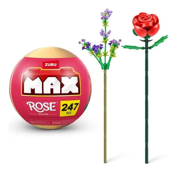 Max Premium Rose Building Bricks Collection 193052072603