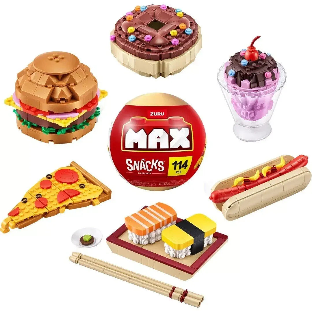 Max - Premium Snacks Building Bricks Collection