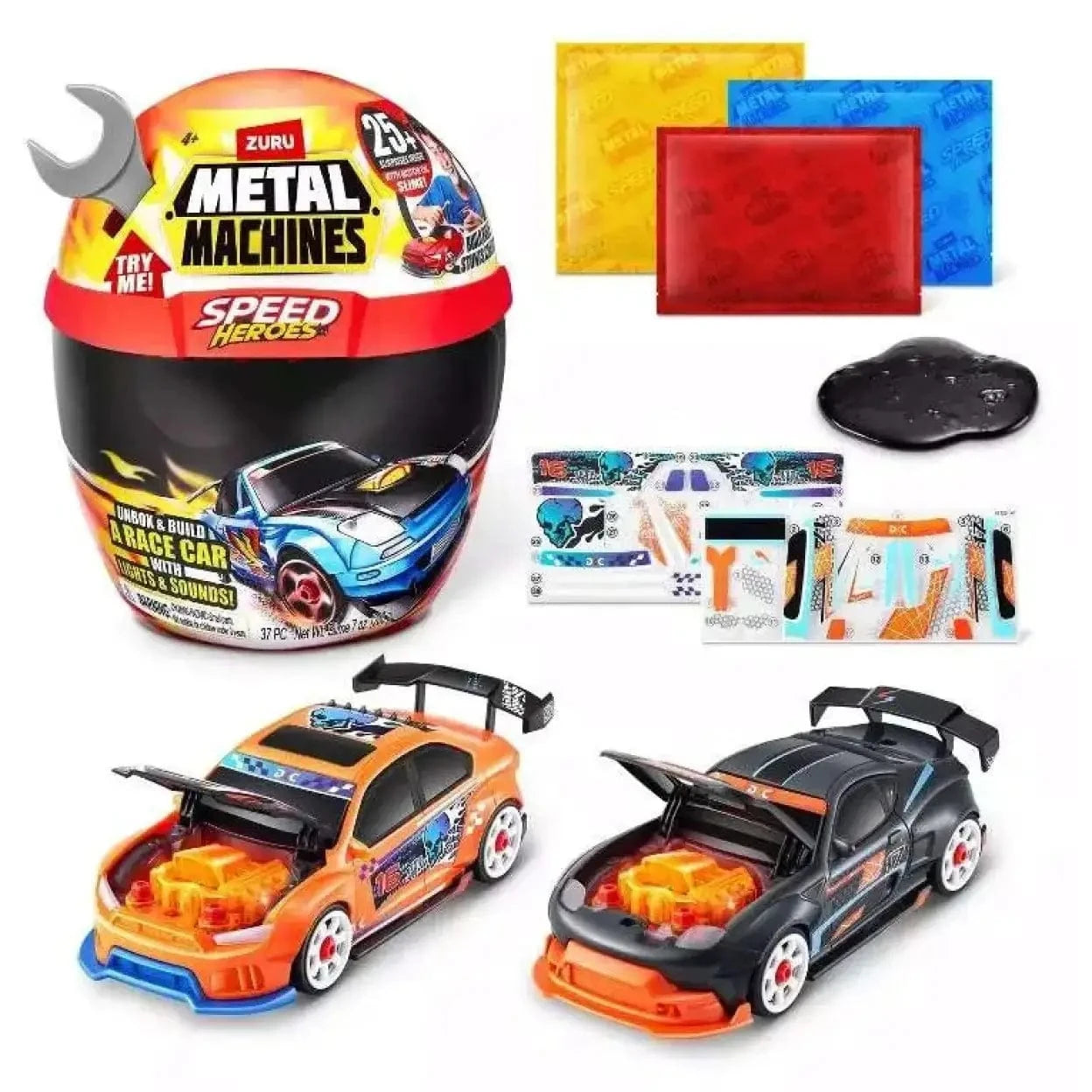 Metal Machines - Speed Heroes Helmet Playset Series 1 193052063588