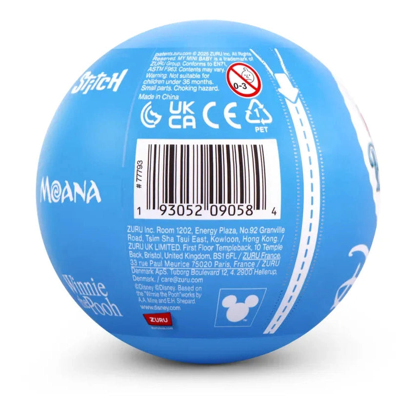 My Mini Baby - Collectible Disney Baby Doll Mystery Capsule 6019305209058