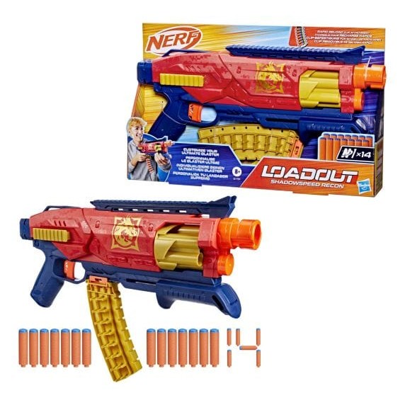 スポーツトイ・アクショントイ SHOWPONY Nerf Loadout Shadowspeed Recon Blaster | Lennie's Toys