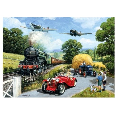 Nostalgia Collection: 1940's Summer 1000 Piece Jigsaw Puzzle 5060337332323