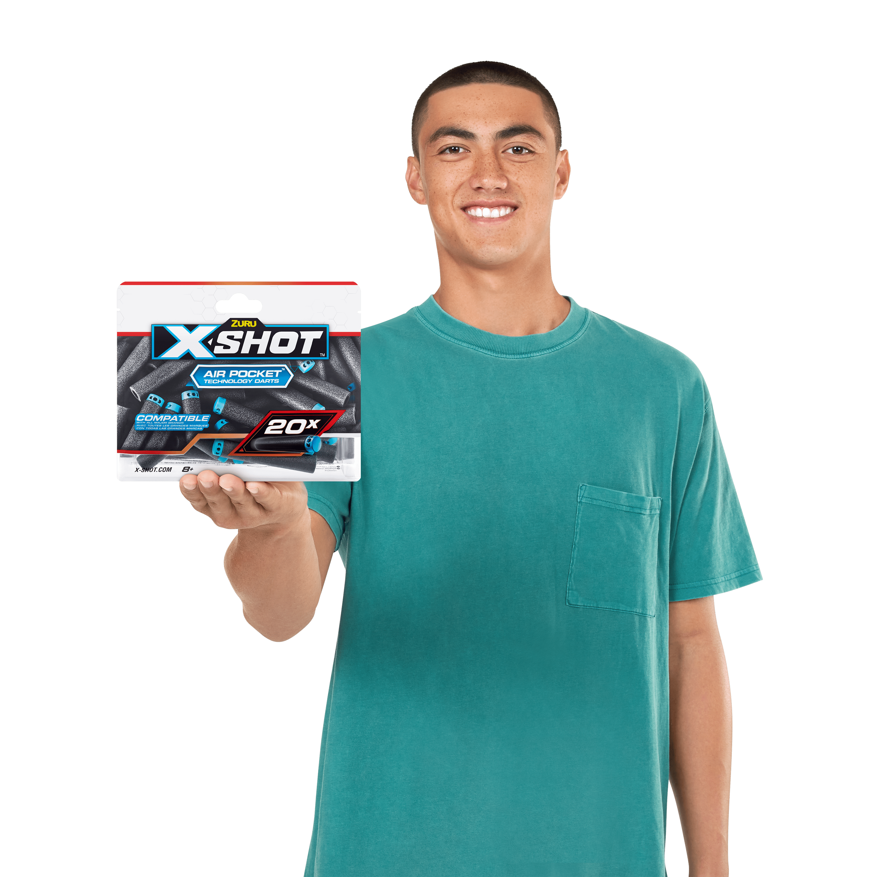 X-Shot Excel 20 Pack Refill Darts 193052047946