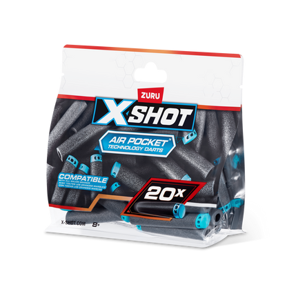 X-Shot Excel 20 Pack Refill Darts 193052047946