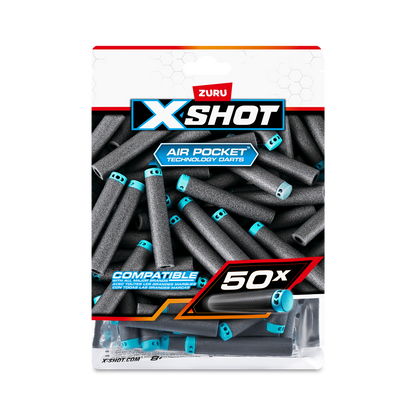 X-Shot Excel 50 Pack Refill Darts 193052047953