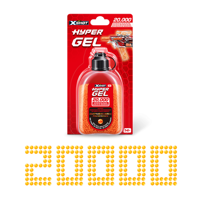 X-Shot - Hyper Gel 20000 Pack Gellet Refill 193052052568