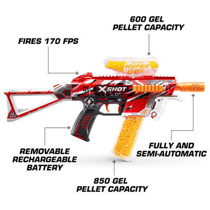 X-Shot Hyper Gel Series 1 Medium Blaster 193052052193