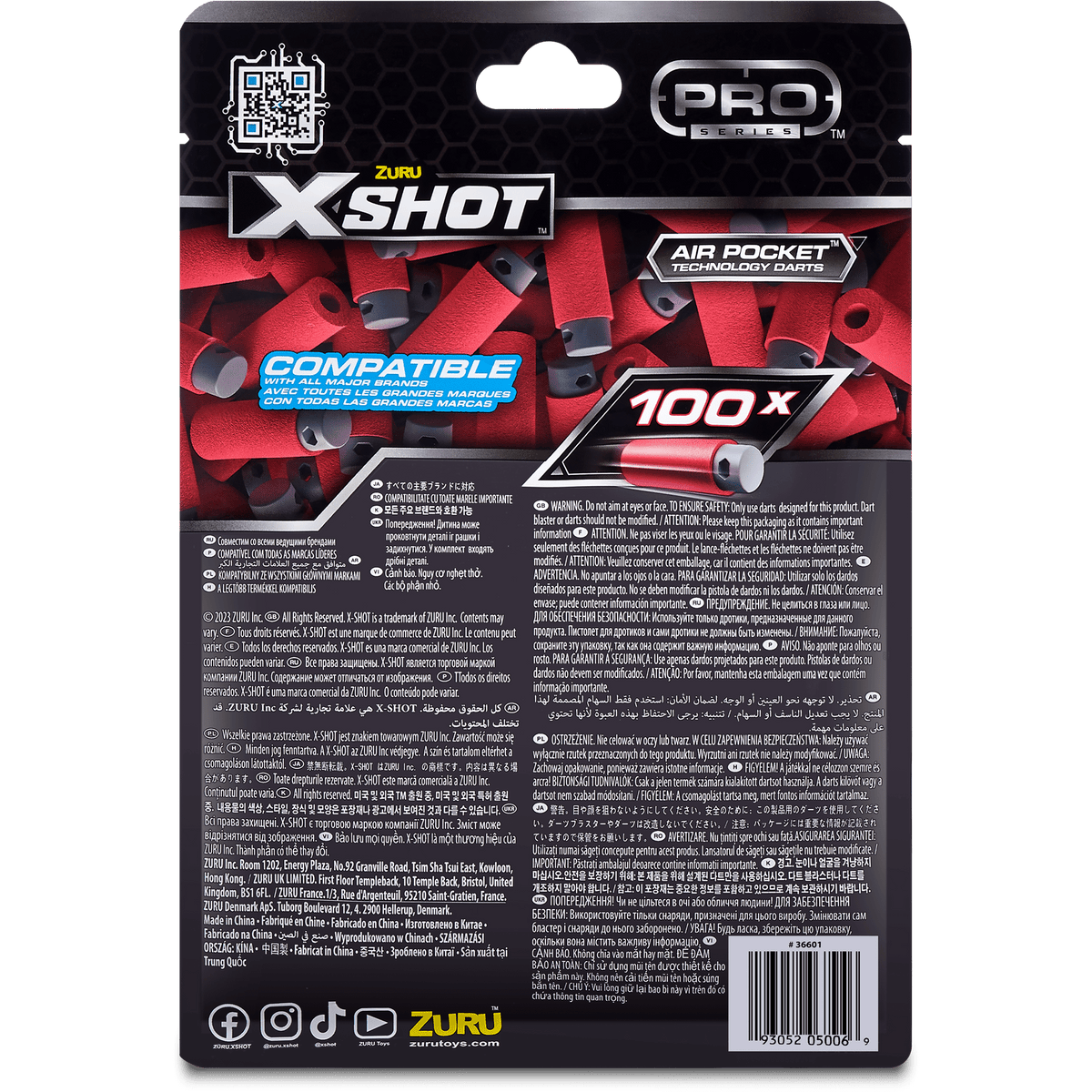 X-Shot - Pro 100 Pack Refill Darts 193052050069