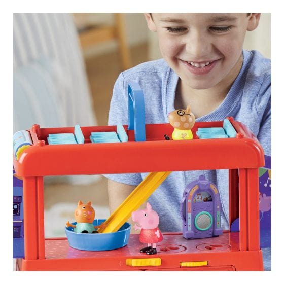 Peppa Pig - Peppa's 2 in 1 Party Bus 5010996232380