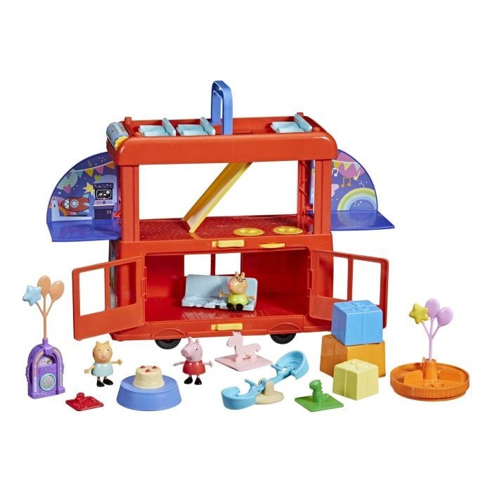Peppa Pig - Peppa's 2 in 1 Party Bus 5010996232380