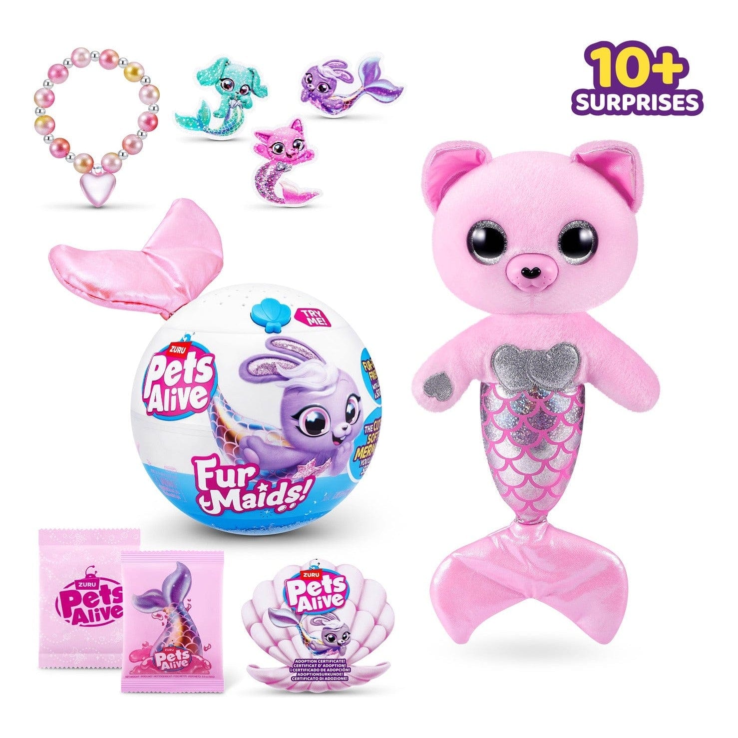 Pets Alive Furmaids Series 1 (Mystery Capsule Selected at Random) 193052069634