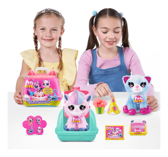 Pets Alive Pet Shop Surprise Interactive Plush (Selected at Random) 193052081254