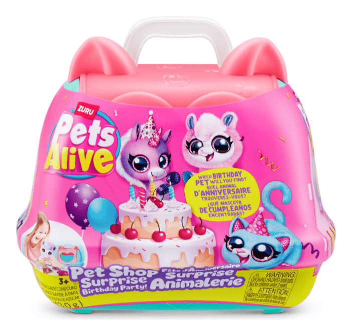 Pets Alive Pet Shop Surprise Interactive Plush (Selected at Random) 193052081254