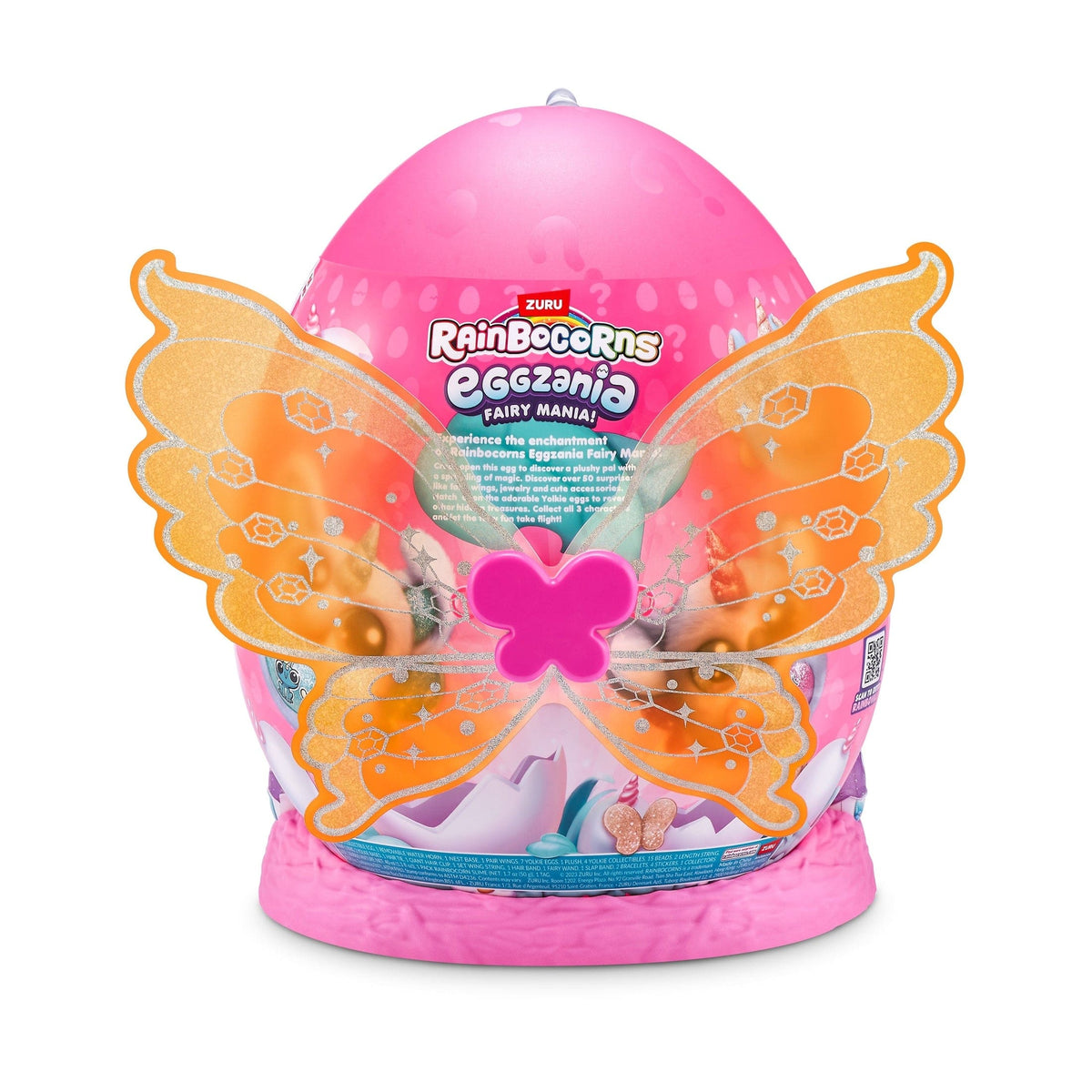 Rainbocorns Eggzania Fairy Mania Large Plush S1 193052064905